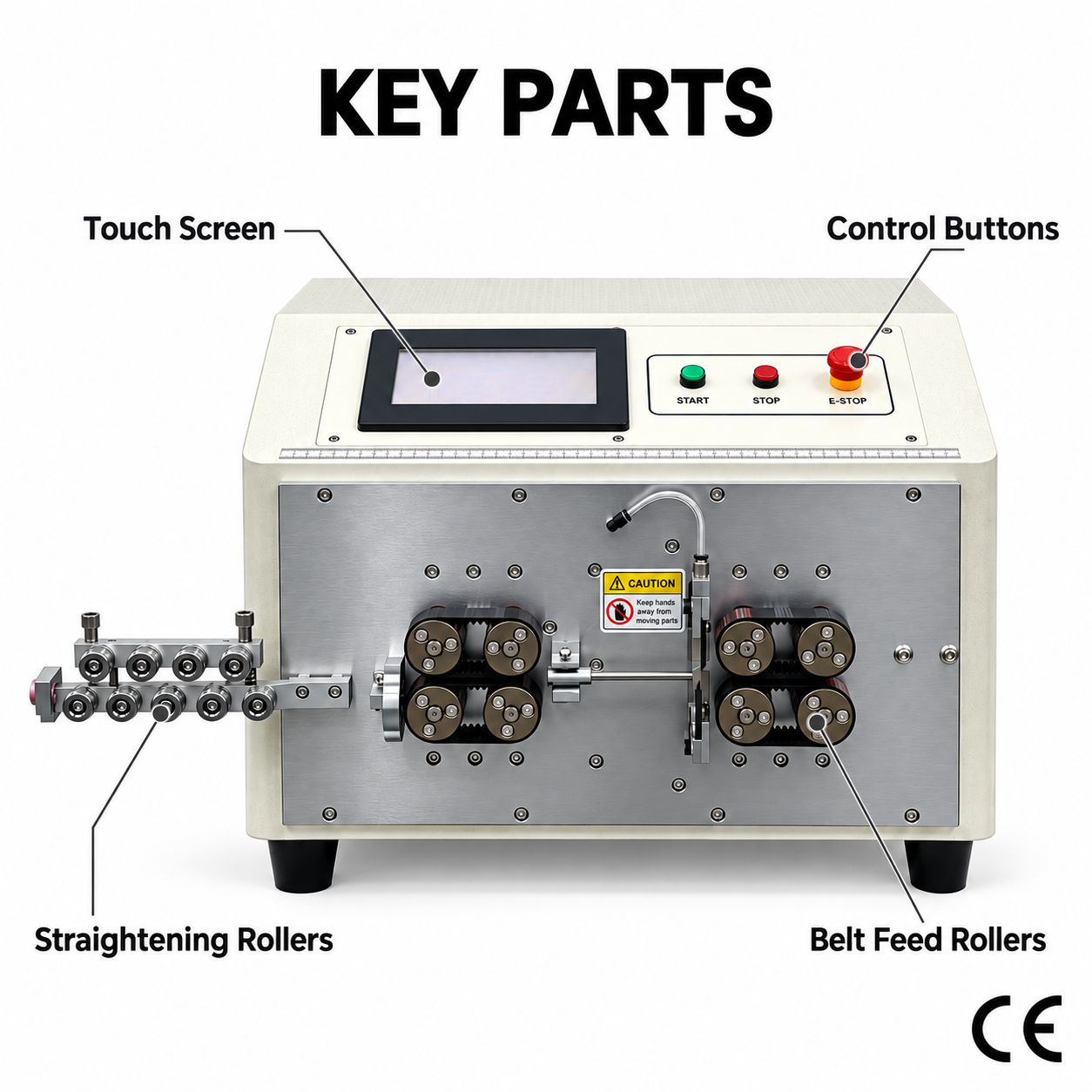 35mm² Computerized Wire Stripping Machine