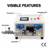 Fully Automatic Stripping Machine for Flat-Sheathed Cables (Outer and Inner Layers)