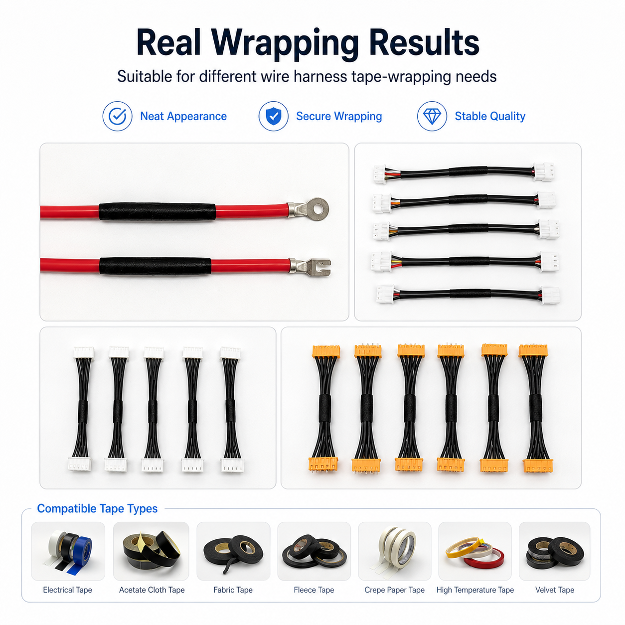 SQ-YZGBC01 Wide‑Tape Electric Wrapping Machine