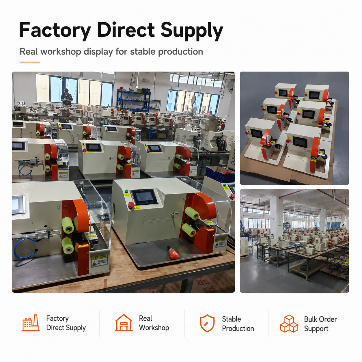 SQ-YC802 Semi‑Automatic Tape Wrapping Machine