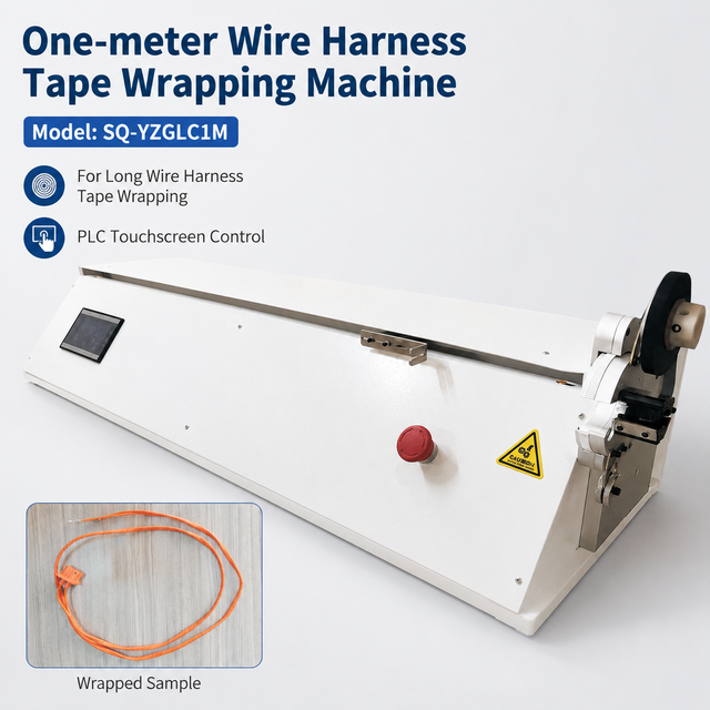 1‑Meter Continuous‑Winding Tape Wrapping Machine