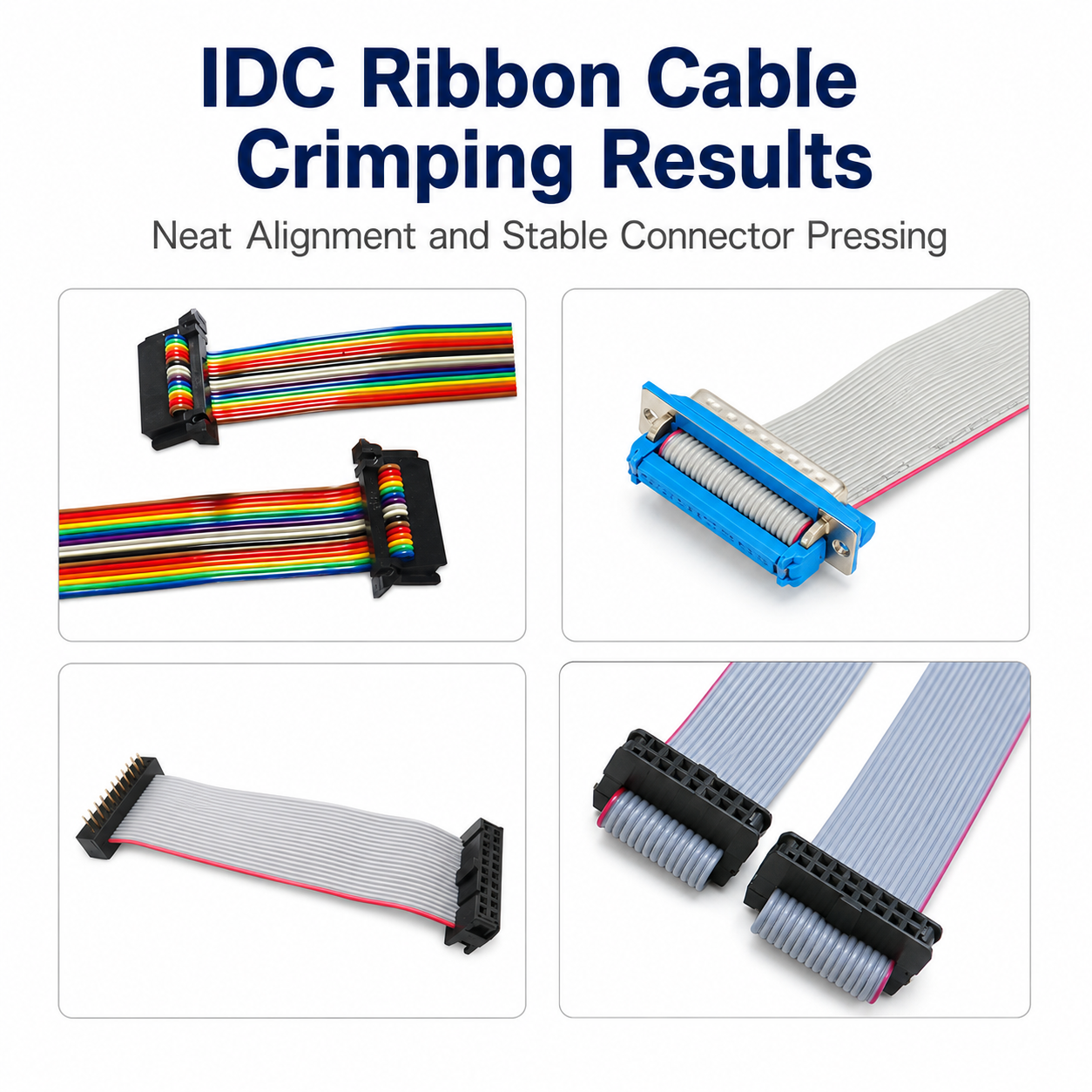 40P Pneumatic IDC Connector Press