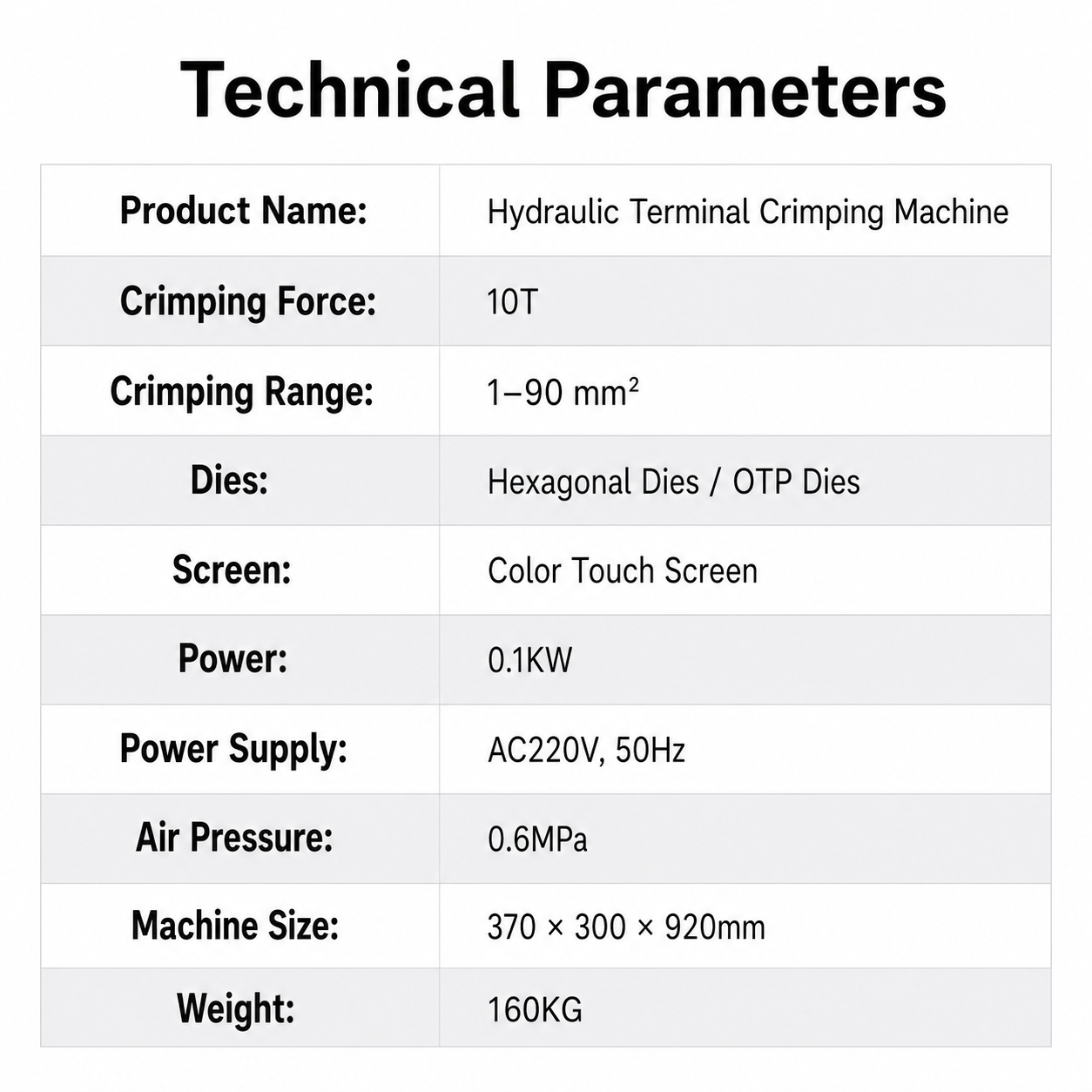 10T Cabinet-style Hydraulic Press