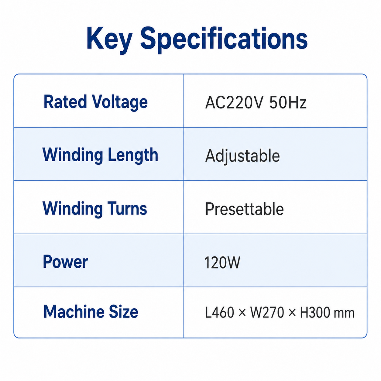 6mm Winding Machine