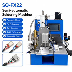 Semi-automatic Wire Stripping and Soldering Machine