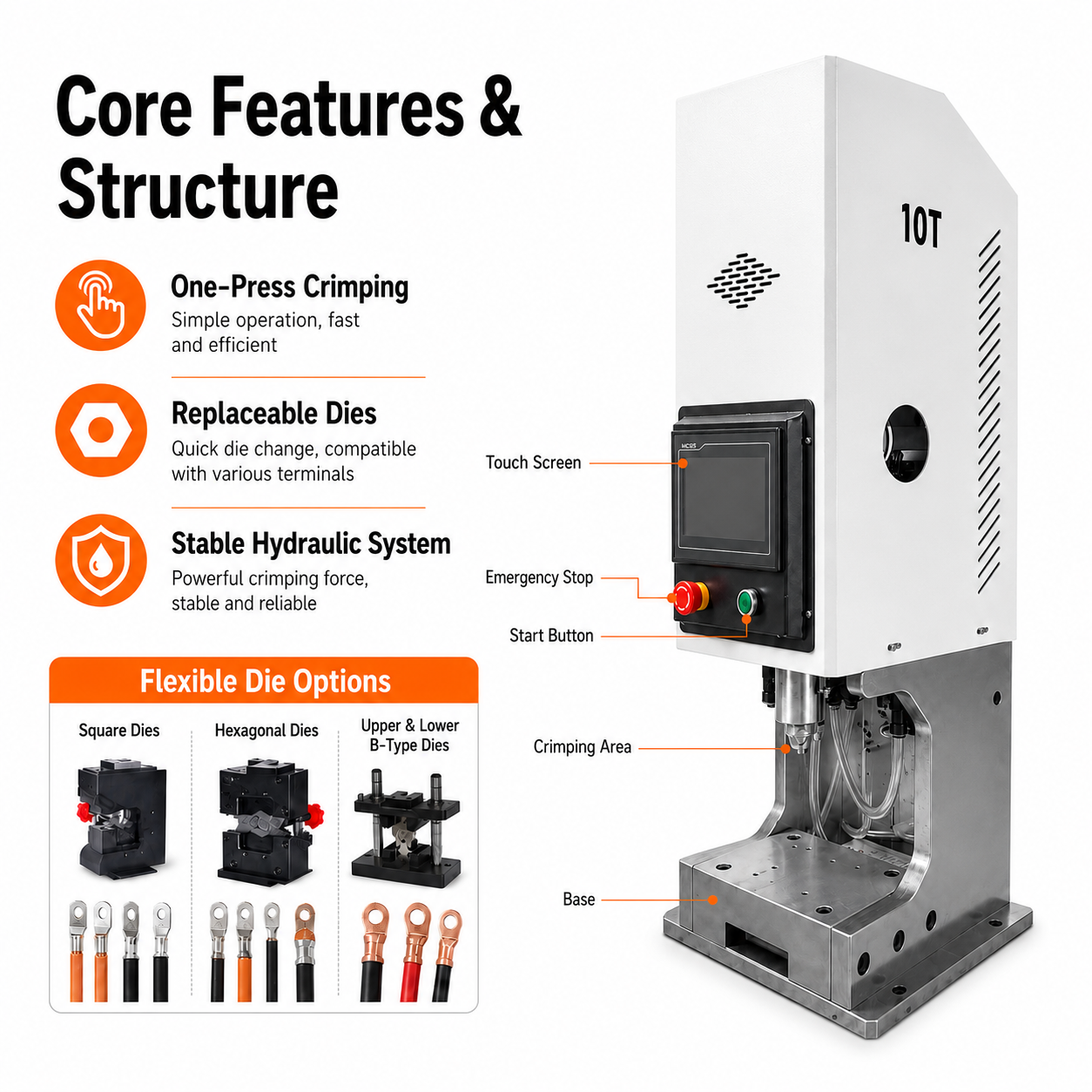 10T Hydraulic Press