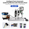Smart Semi-auto Soldering Machine with Vibratory Feeder