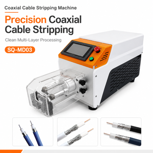 MD-6010 Coaxial Wire Stripping Machine
