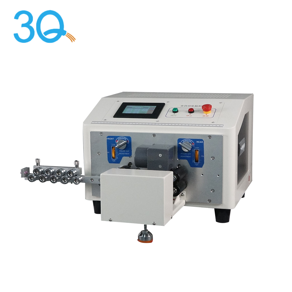 0.1-1mm² Double wire Roller Twisting and Stripping Machine