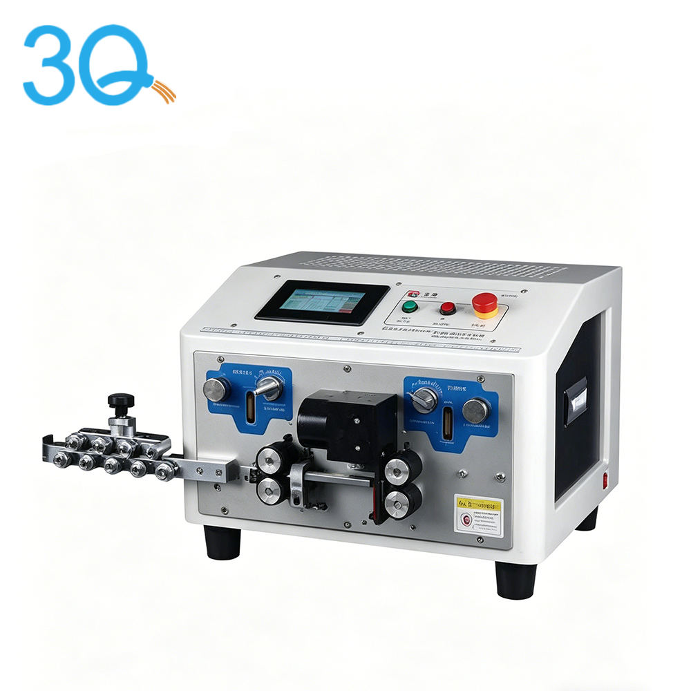 0.3-2.5mm² Flat Sheath Offset Stripping Machine