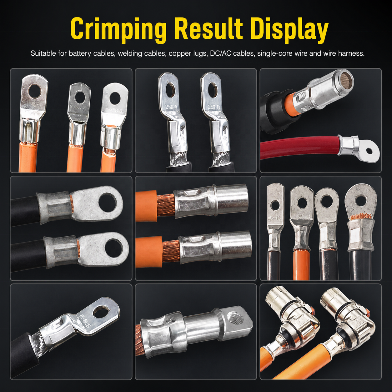 Hydraulic Terminal Crimping Machine