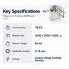 3-15mm Touch Screen Floor-standing Meter-counting Traverse Positioning Cut-off Winding Machine