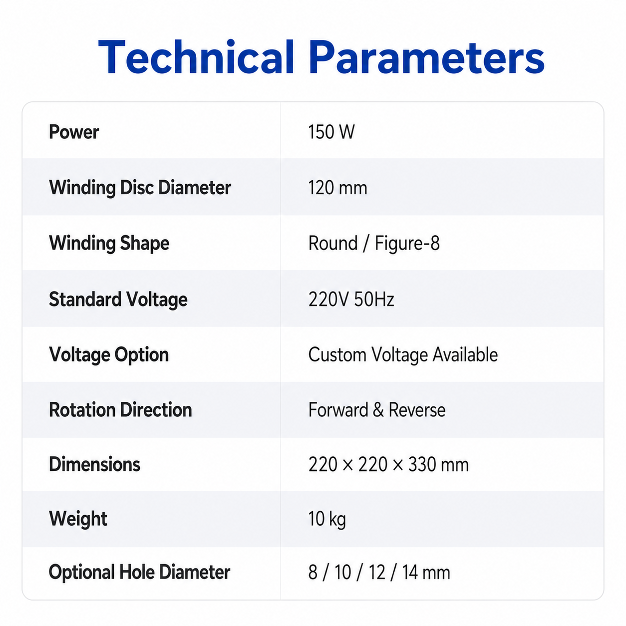 SQ-ZF06 150W Wire Winding Machine
