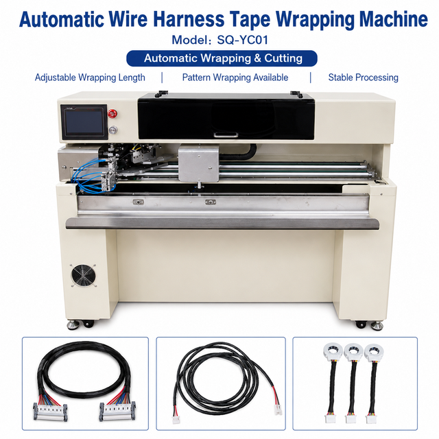 SQ-YC01 Automatic Wire Harness Tape Wrapping Machine