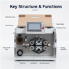 SQ-HW30P Precision Slitting Tube Cutting Machine