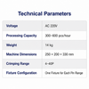 40P Pneumatic IDC Connector Press