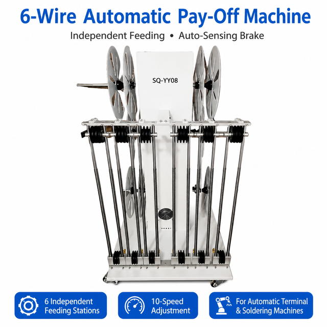 Six-wire Pay-off Machine
