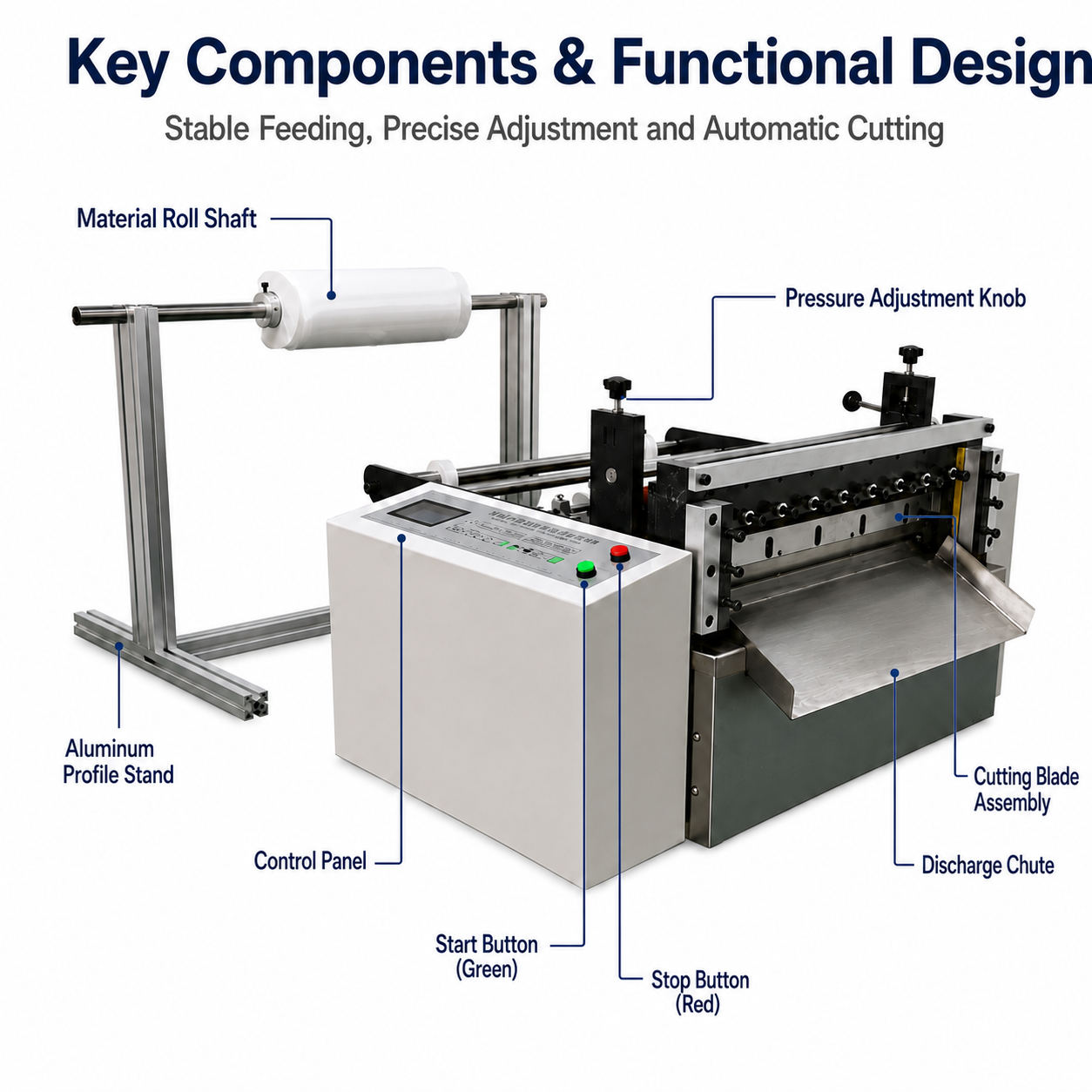 0.1-500mm Fully Automatic Cutting Machine