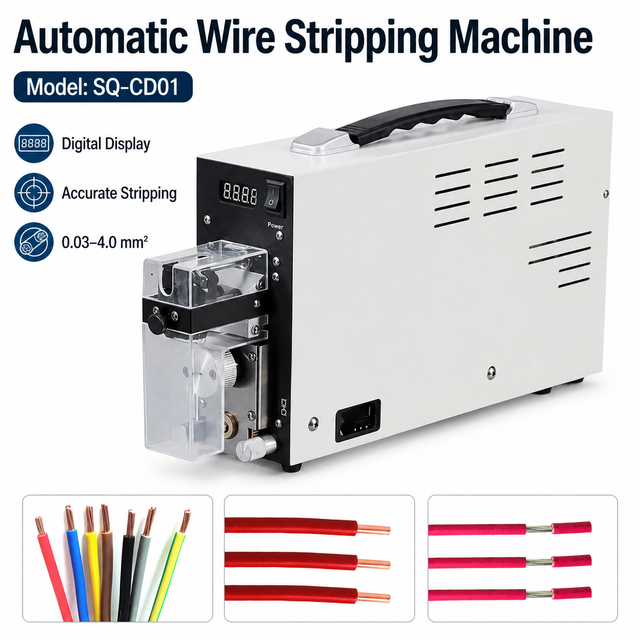 All-electric Wire Stripping Machine