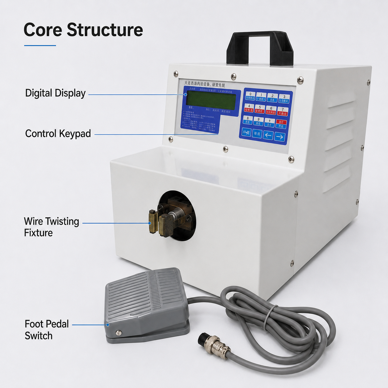 SQ-ZF05 Wire Clamping And Twisting Machine