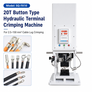 20T Semi-automatic Push-button Hydraulic Terminal Crimping Machine