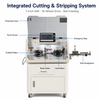 30mm² Sheathed Wire Inner and Outer Stripping Machine with Middle Stripping