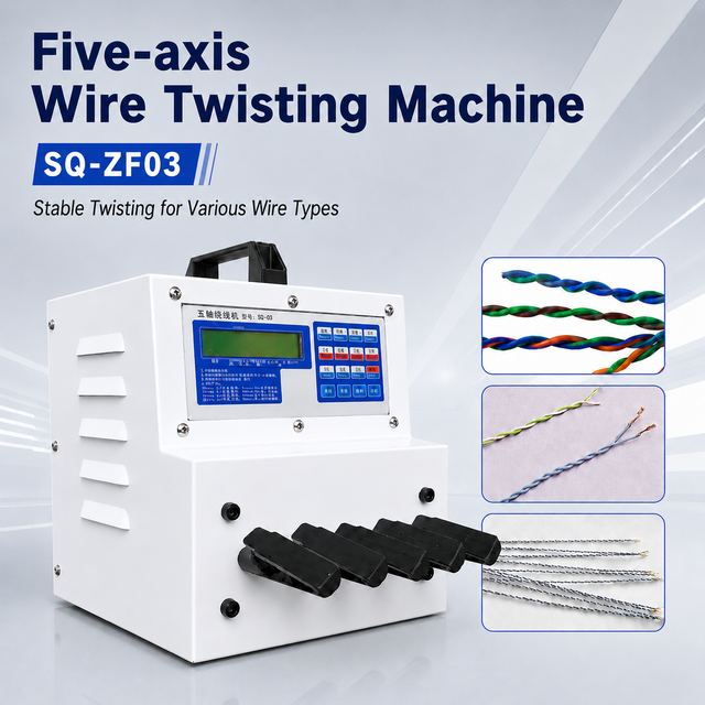 SQ-ZF03 Five‑Head Wire Twisting Machine