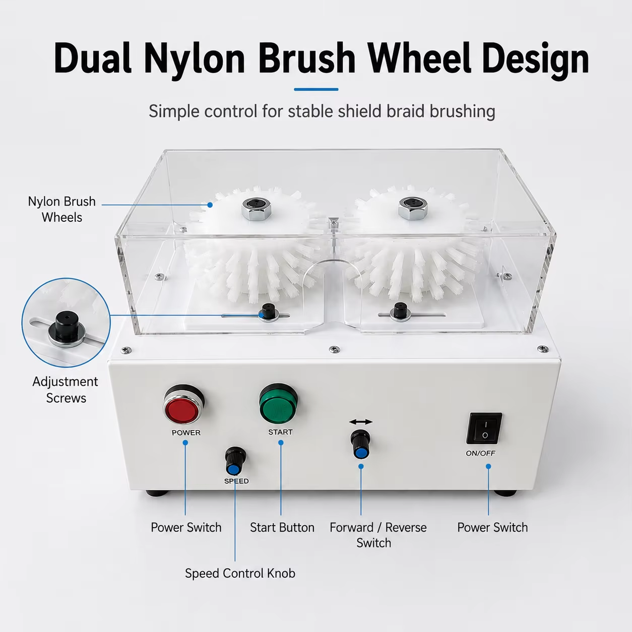SQ-WP021A Wire Brushing Machine