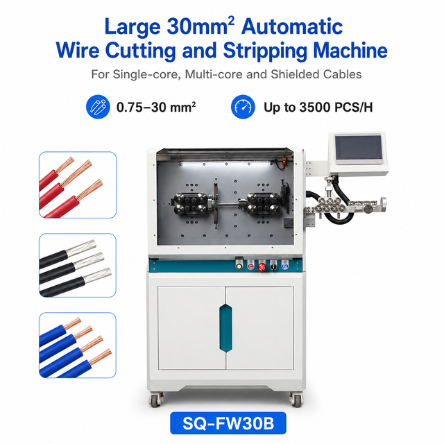 SQ-FW30B 30mm² Computer Wire Stripping Machine