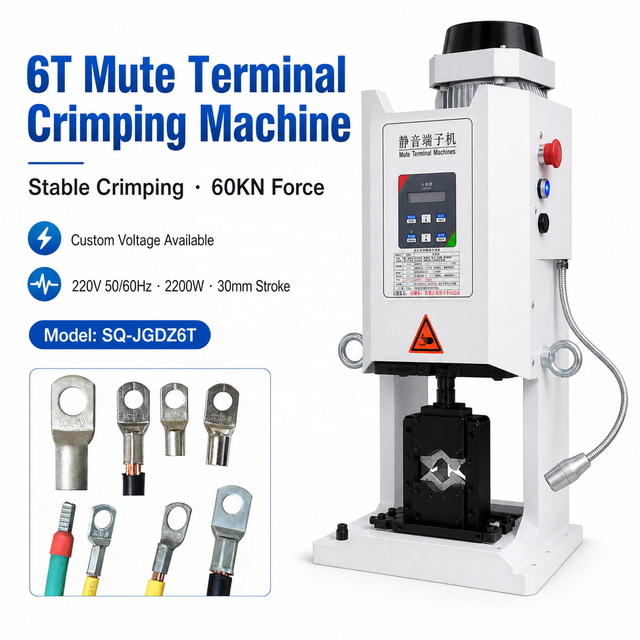 6T Silent Terminal Crimping Machine