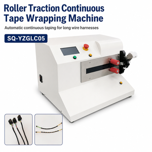 SQ-YZGLC05 Roller‑Pulling Continuous‑Winding Tape Wrapping Machine