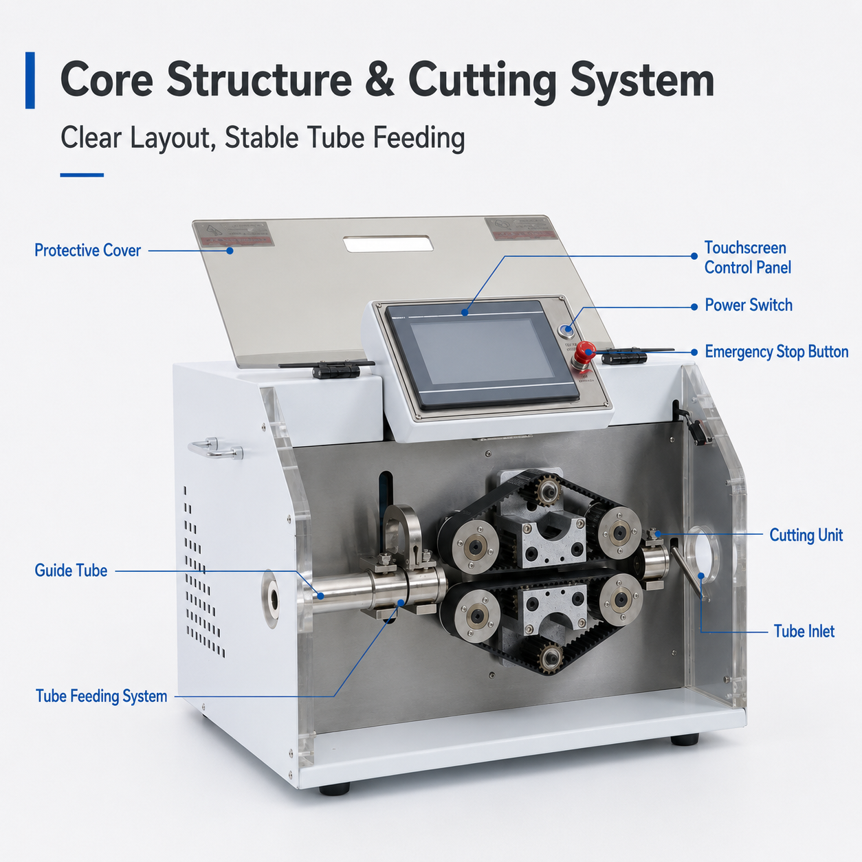 SQ-HW30D Precision‑Type Tube Cutting Machine