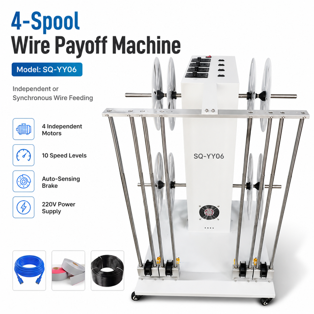 Four-wire Pay-off Machine