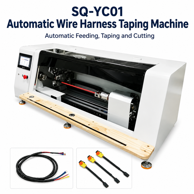 Automatic Wire Harness Tape Wrapping Machine