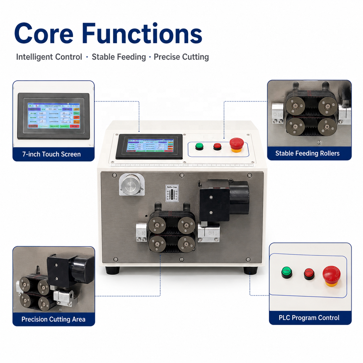 3-15mm Automatic Tube Cutting Machine