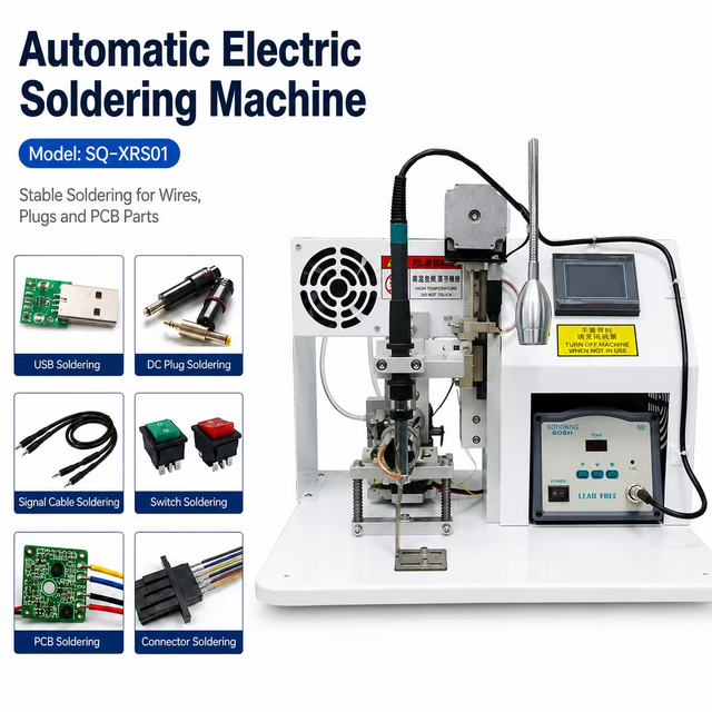 SQ-XRS01 Semi‑Automatic Electric Soldering Machine