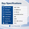 SQ-YX100C Touch Screen Tube Cutting Machine