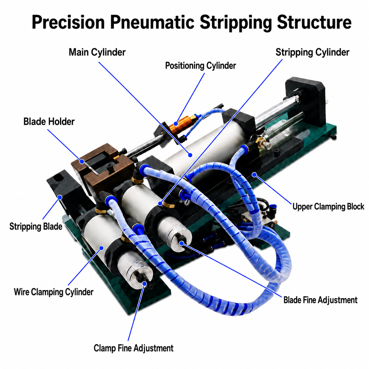 305 Pneumatic Wire Stripping Machine