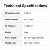 3F Pneumatic Wire Stripping Machine