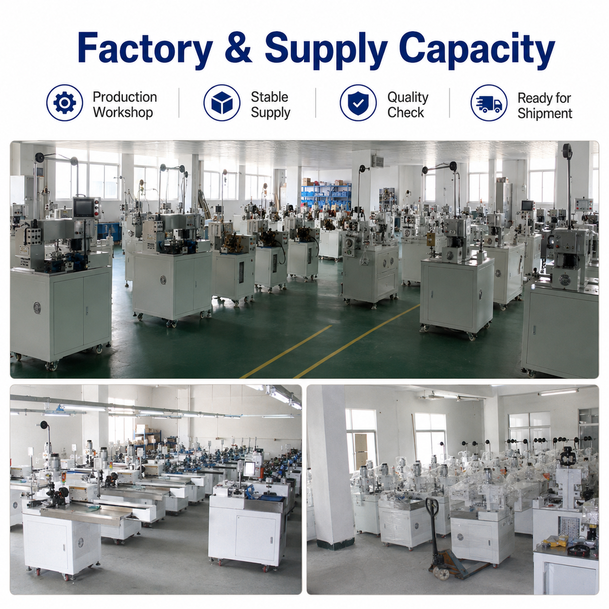 Combined Wire Stripping and Terminal Crimping Machine