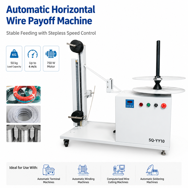 Horizontal Stepless Speed Pay-off Machine