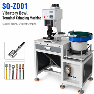1.5T Vibratory Bowl Feeder Terminal Crimping Machine