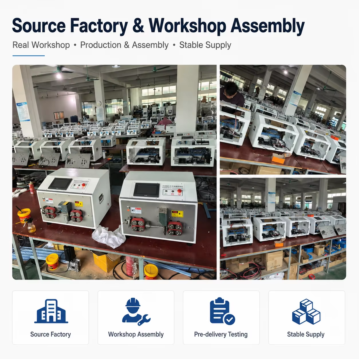 Crawler-type 1-35mm² Wire Stripping Machine