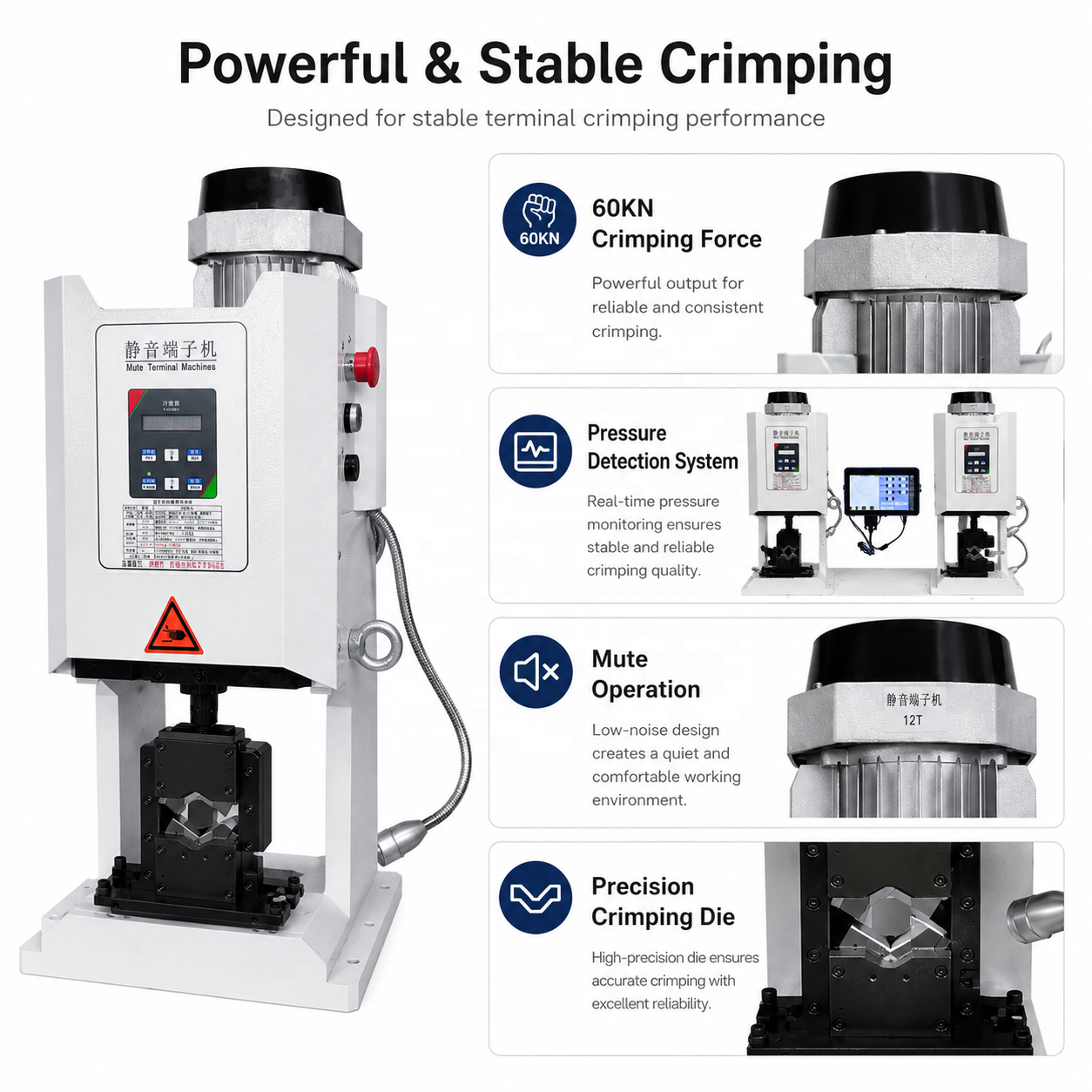 6T Silent Terminal Crimping Machine