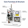 Semi-automatic Pneumatic Touch Screen Soldering Machine