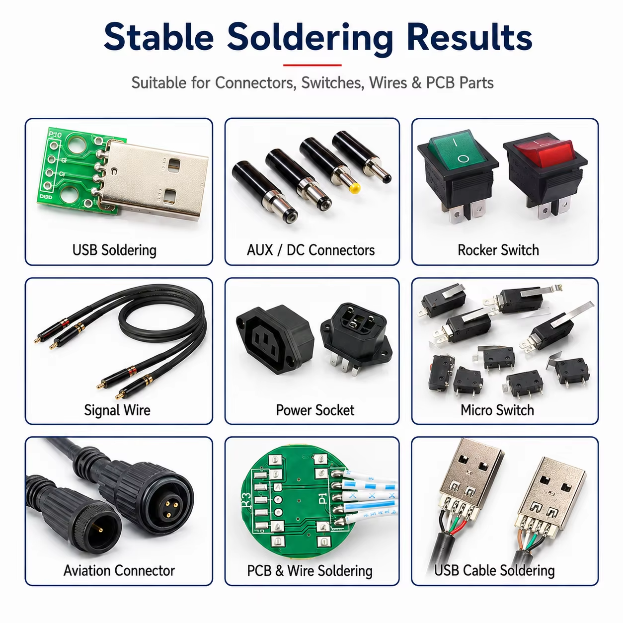 SQ-XRS02 Semi‑Automatic Pneumatic Soldering Machine