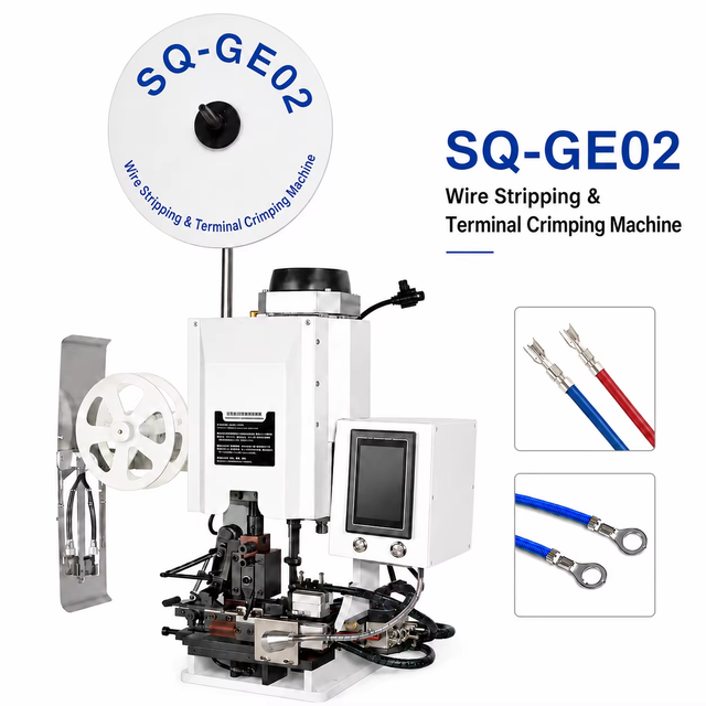 SQ-GE02 Wire Stripping And Crimping Machine