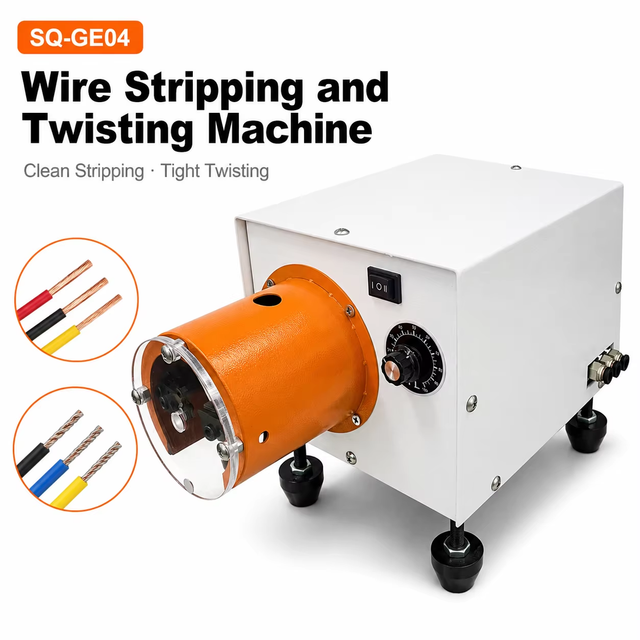 SQ-GE04 Wire Stripping And Twisting Machine