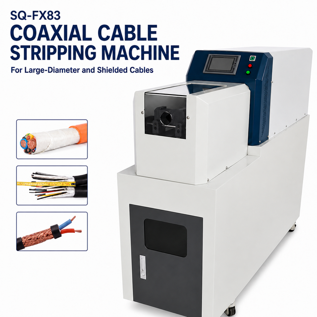 SQ-FX83 Coaxial Cable Stripping Machine