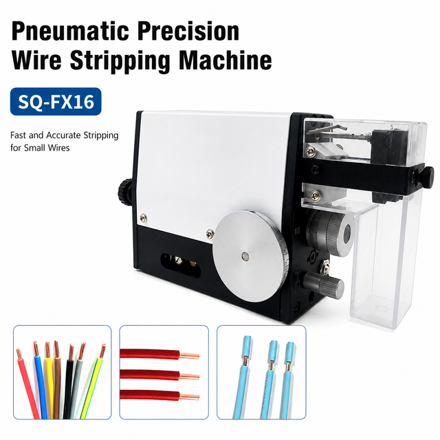 Pneumatic Induction Wire Stripping Machine